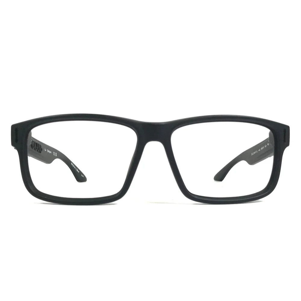 Dragon Eyeglasses Frame DR COUNT LL 002 Matte Black Rectangle Full Rim 58-15-140